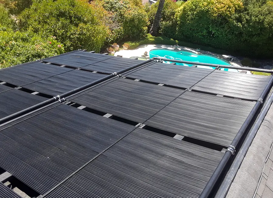 Solar Collector installation 15